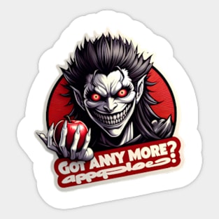 Ryuk's "Got any more apples? Sticker